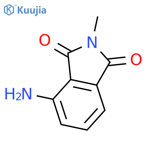 4-amino-2-methyl-2,3-dihydro-1H-isoindole-1,3-dione structure