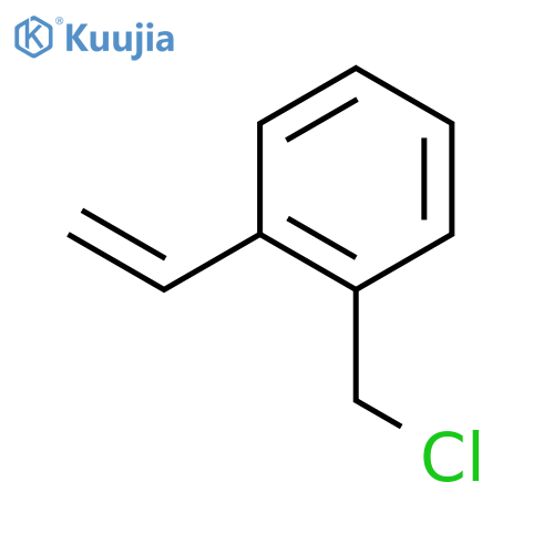 Benzene,1-(chloromethyl)-2-ethenyl- structure