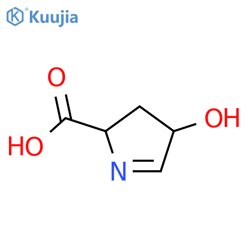 2H-Pyrrole-2-carboxylicacid, 3,4-dihydro-4-hydroxy- structure