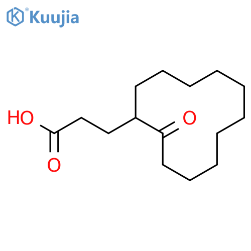 3-(2-Oxocyclododecyl)propanoic Acid structure