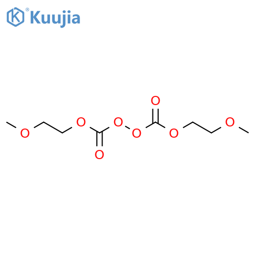 di(2-methoxyethyl)peroxydicarbonate structure