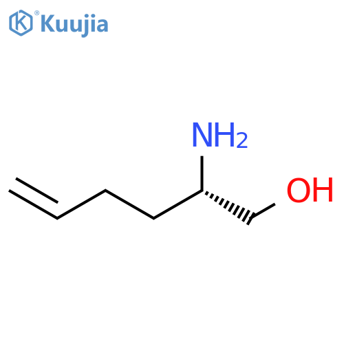 5-Hexen-1-ol, 2-amino-, (2S)- structure