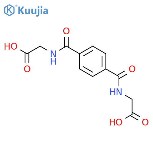 2-({4-(carboxymethyl)carbamoylphenyl}formamido)acetic acid structure
