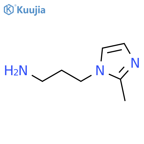 3-(2-Methyl-1H-imidazol-1-yl)propan-1-amine structure