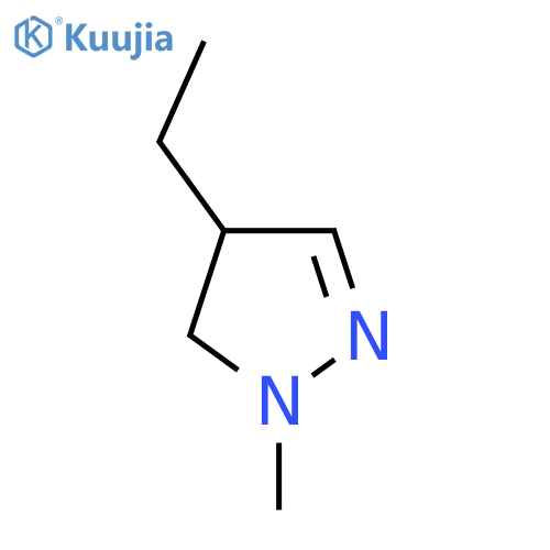 2-Pyrazoline, 4-ethyl-1-methyl- structure