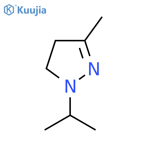 2-Pyrazoline, 1-isopropyl-3-methyl- structure