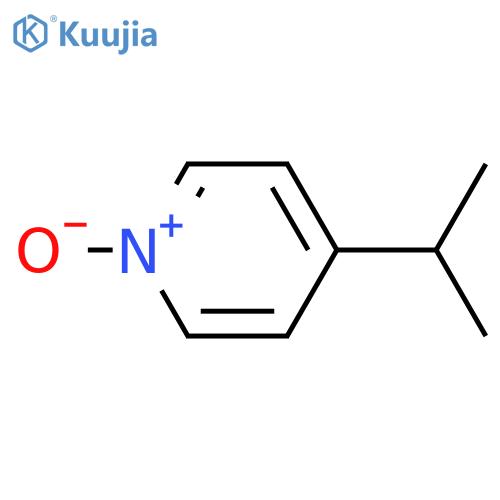 Pyridine,4-(1-methylethyl)-, 1-oxide structure