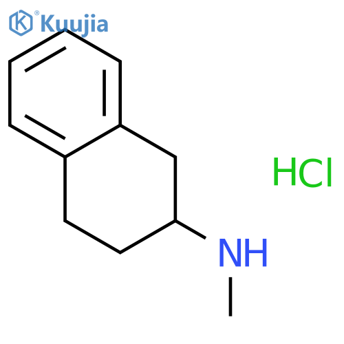 1,2,3,4-Tetrahydro-N-methyl-2-naphthalenamineHydrochloride structure