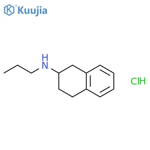 N-propyl-1,2,3,4-tetrahydronaphthalen-2-amine Hydrochloride structure