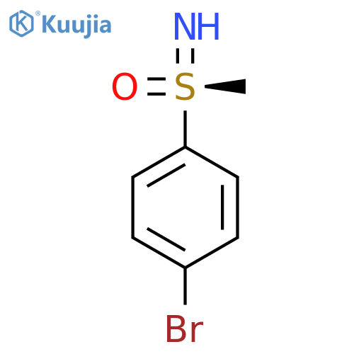 (S)-1-Bromo-4-(S-methylsulfonimidoyl)benzene structure