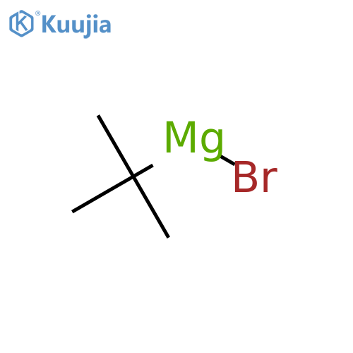 Magnesium, bromo(1,1-dimethylethyl)- structure