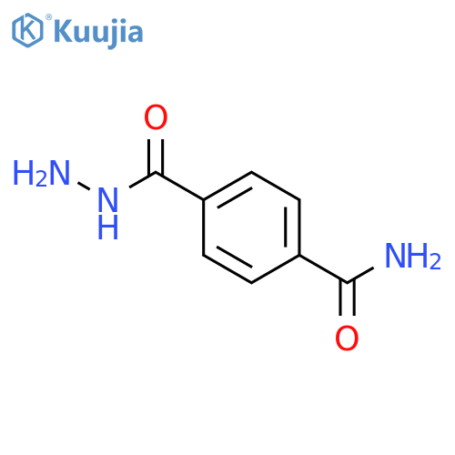 4-(hydrazinocarbonyl)benzamide structure