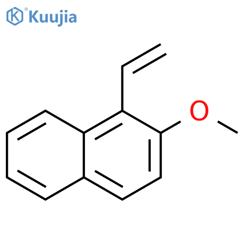 1-ethenyl-2-methoxynaphthalene structure