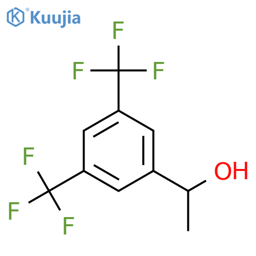 (1S)-1-[3,5-bis(trifluoromethyl)phenyl]ethanol structure