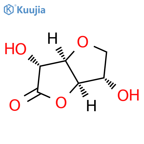 Idonic acid, 3,6-anhydro-, gamma-lactone, L- (8CI) structure