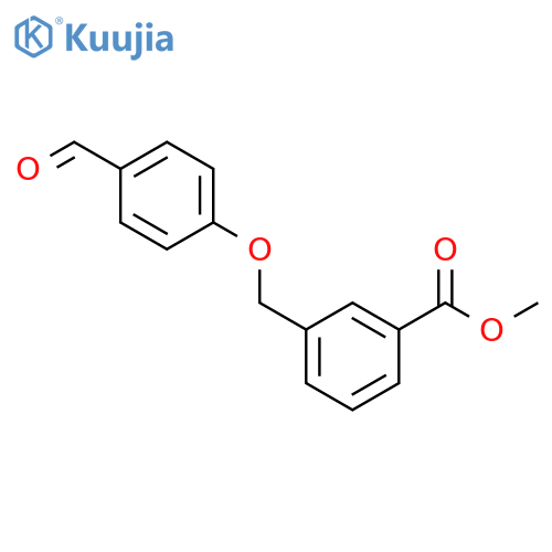 Methyl 3-3-(4-Formylphenoxy)methylbenzoate structure