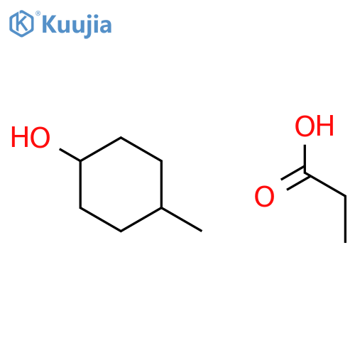 Cyclohexanol, 4-methyl-, propanoate structure