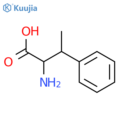 2-amino-3-phenylbutanoic acid structure