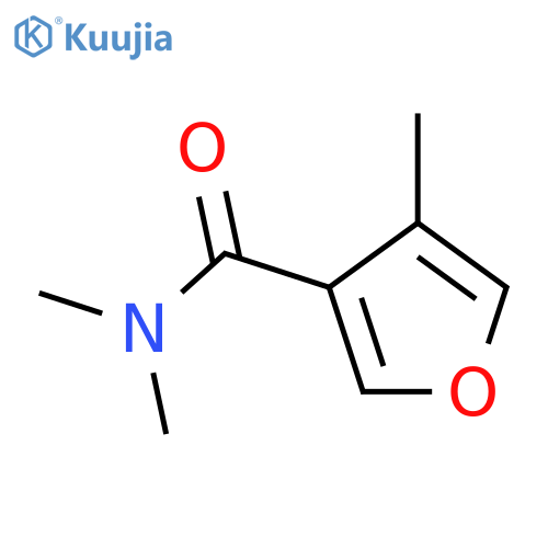 3-Furancarboxamide,N,N,4-trimethyl- structure