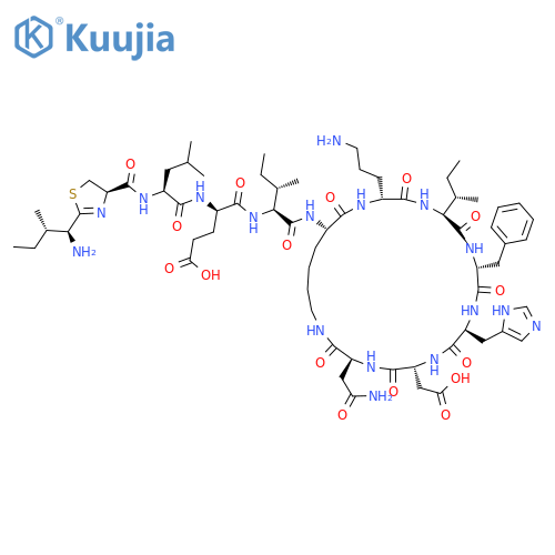 Bacitracin A (Technical Grade) structure