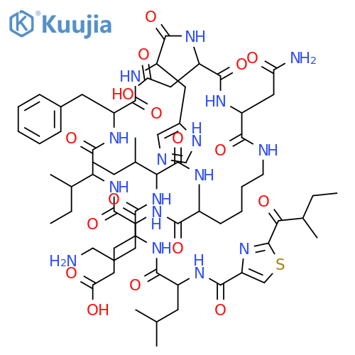Bacitracin F (~75%) structure