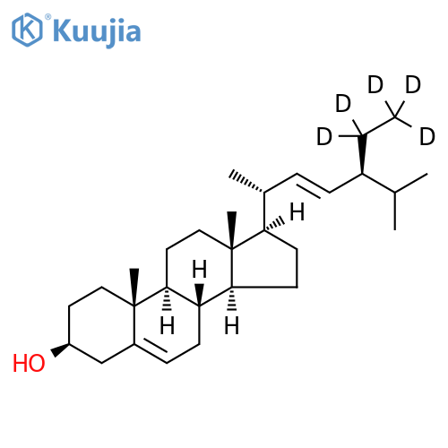 Stigmasterol-d5 structure