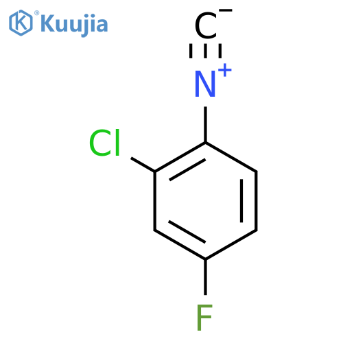 2-chloro-4-fluoro-1-isocyanobenzene structure