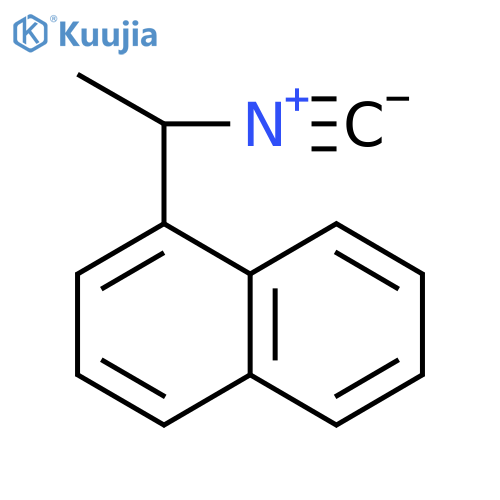1-(1-isocyanoethyl)naphthalene structure