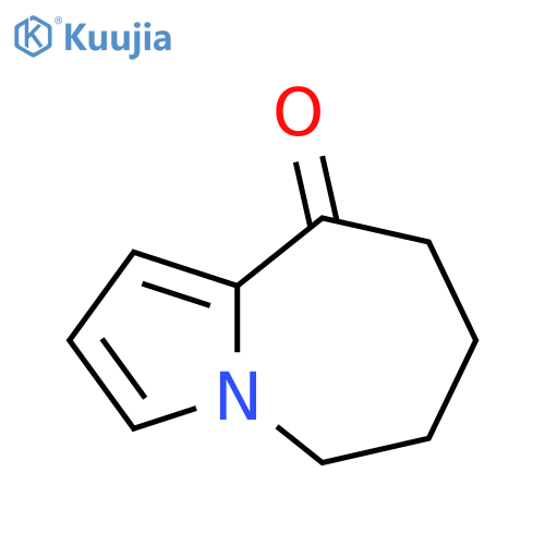 5,6,7,8-Tetrahydro-9H-pyrrolo[1,2-a]azepin-9-one structure