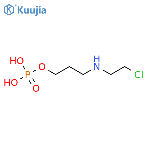 3-((2-Chloroethyl)amino)propyl Dihydrogen Phosphate structure