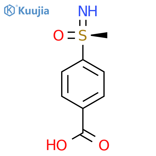 4-[(S)-imino(methyl)oxo-lambda6-sulfanyl]benzoic acid structure