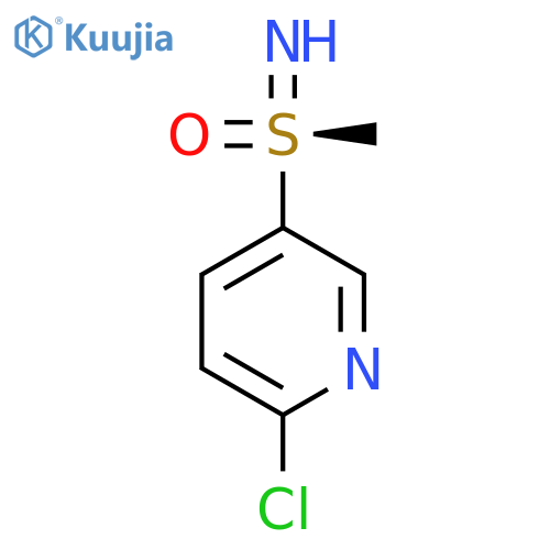 (S)-(6-chloropyridin-3-yl)(imino)methyl-lambda6-sulfanone structure