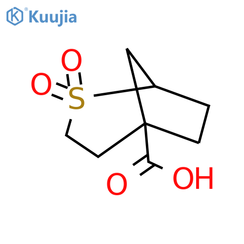 2,2-Dioxo-2lambda6-thiabicyclo[3.2.1]octane-5-carboxylic acid structure
