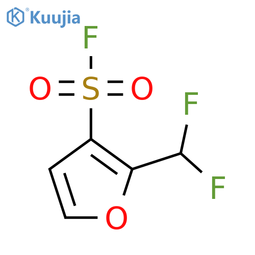 2-(Difluoromethyl)furan-3-sulfonyl fluoride structure
