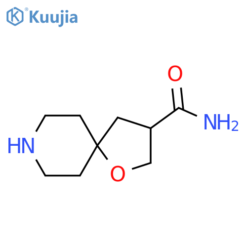 1-Oxa-8-azaspiro[4.5]decane-3-carboxamide structure