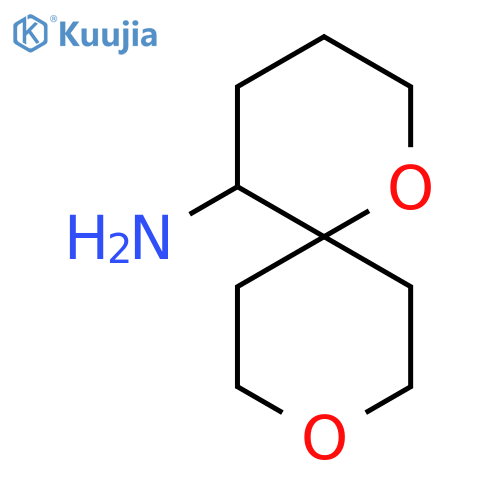 1,9-Dioxaspiro[5.5]undecan-5-amine structure