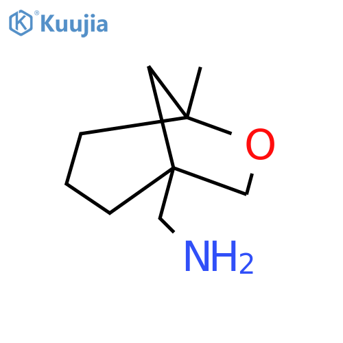 {5-Methyl-6-oxabicyclo[3.2.1]octan-1-yl}methanamine structure