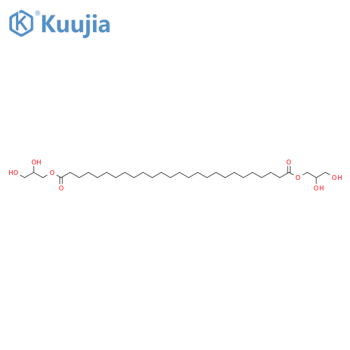 Hexacosanedioic acid; Bis(2S,3-dihydroxypropyl) ester structure