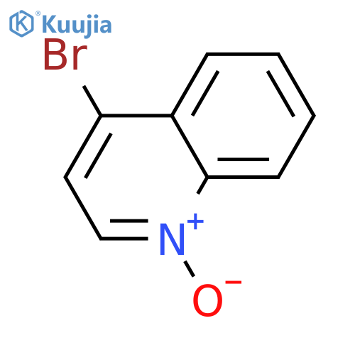Quinoline, 4-bromo-, 1-oxide structure
