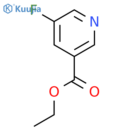 ethyl 5-fluoropyridine-3-carboxylate structure