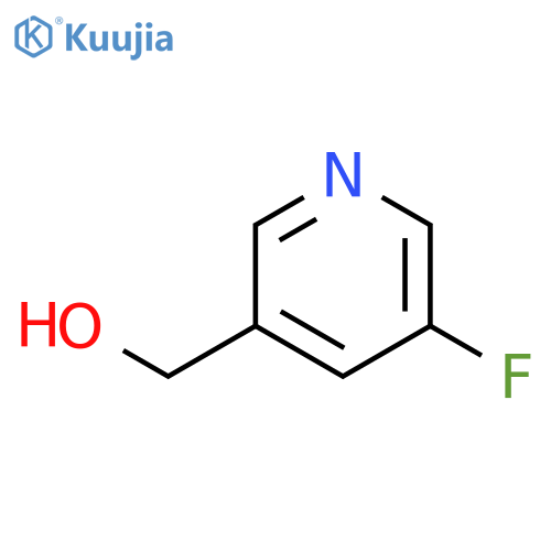 (5-Fluoropyridin-3-yl)methanol structure