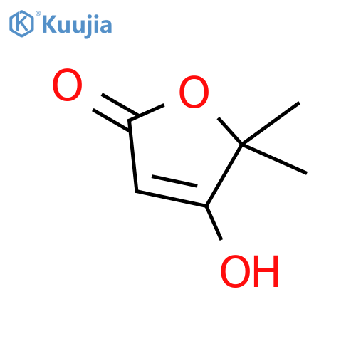 2(5H)-Furanone, 4-hydroxy-5,5-dimethyl- structure