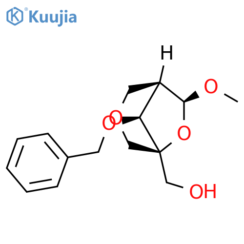 (1R,5S,7S,8S)-7-Methoxy-8-(phenylmethoxy)-3,6-dioxabicyclo[3.2.1]octane-5-methanol structure