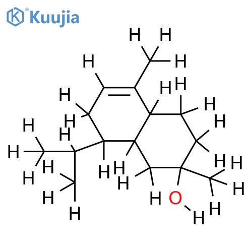 (+)-delta-cadinol structure