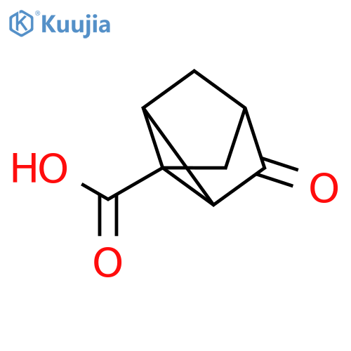 Tricyclo[2.2.1.02,6]heptane-1-carboxylic acid, 3-oxo- structure