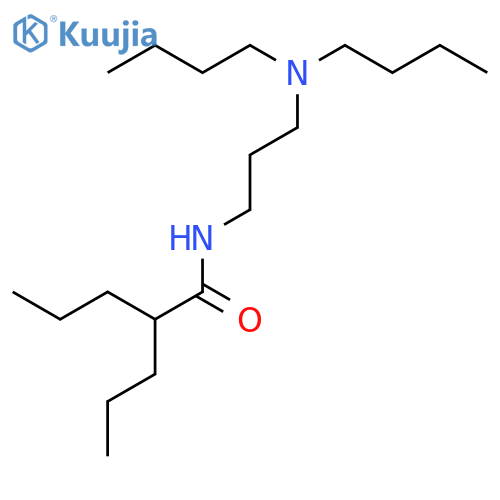 Pentanamide,N-[3-(dibutylamino)propyl]-2-propyl- structure