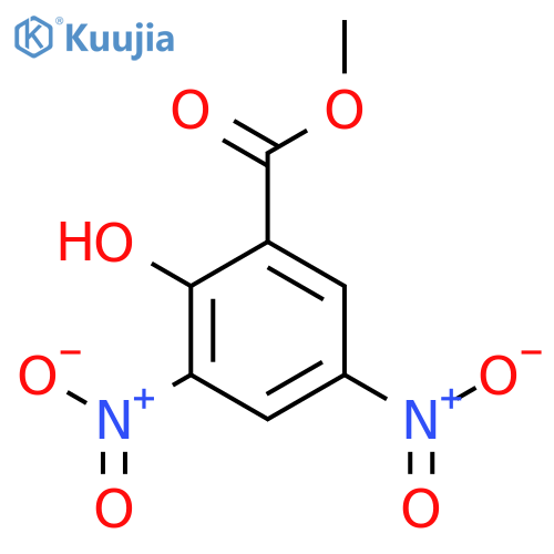 Methyl 3,5-dinitrosalicylate structure