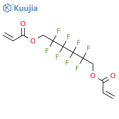 (2,2,3,3,4,4,5,5-Octafluoro-6-prop-2-enoyloxyhexyl) Prop-2-enoate structure