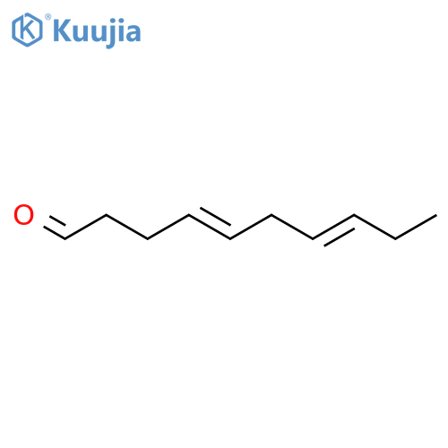(4Z, 7Z)-Decadienal structure
