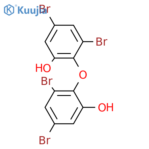 Polybromohydroxydiphenyl ethers; 2,2',4,4'-Tetrabromo-6,6'-dihydroxydiphenyl ether structure